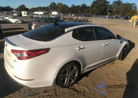 2013 Kia Optima Sx из США, поврежденный, VIN 5XXGR4A62DG162604
